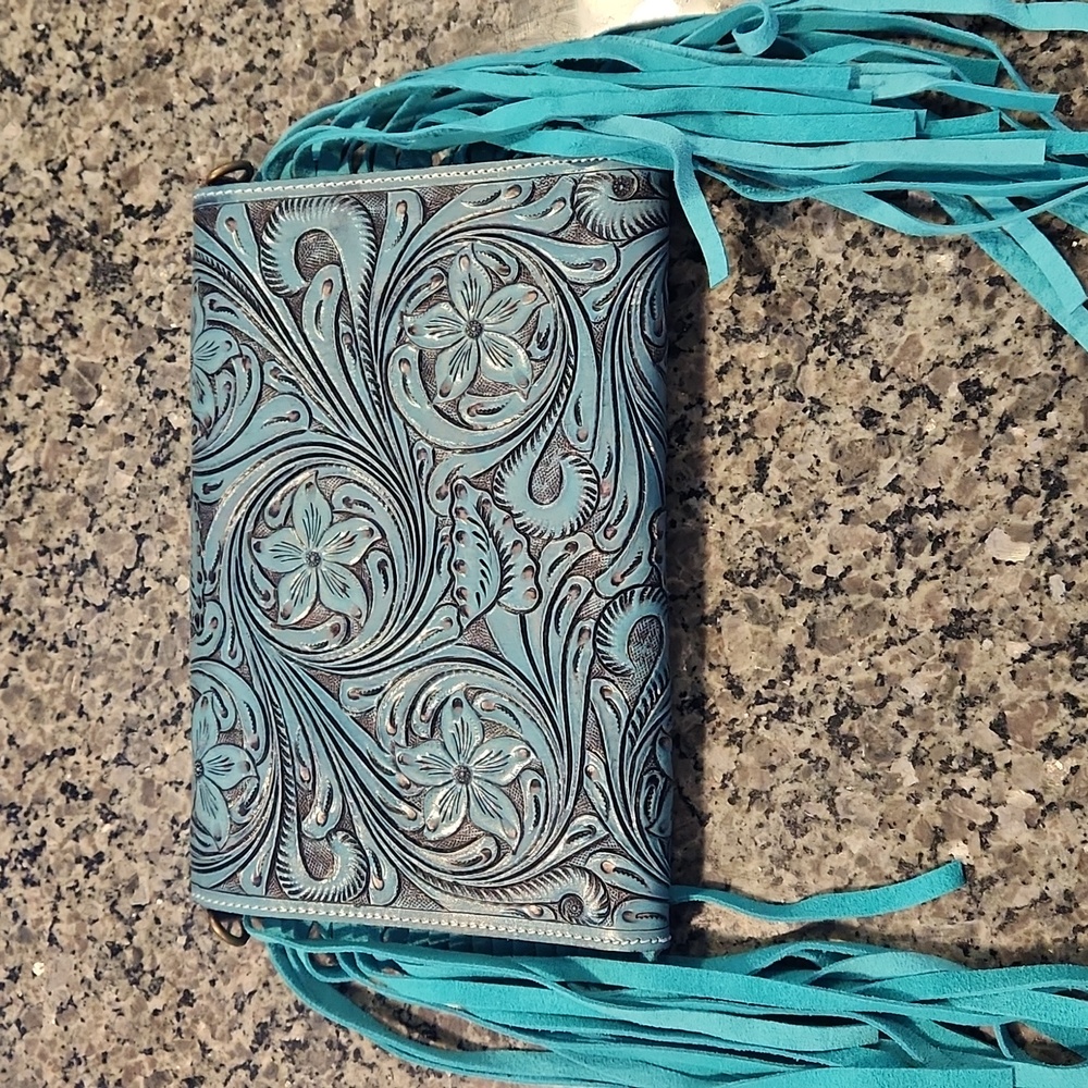 Leather purse - Picture 2 of 5